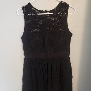 Black Lace Dress